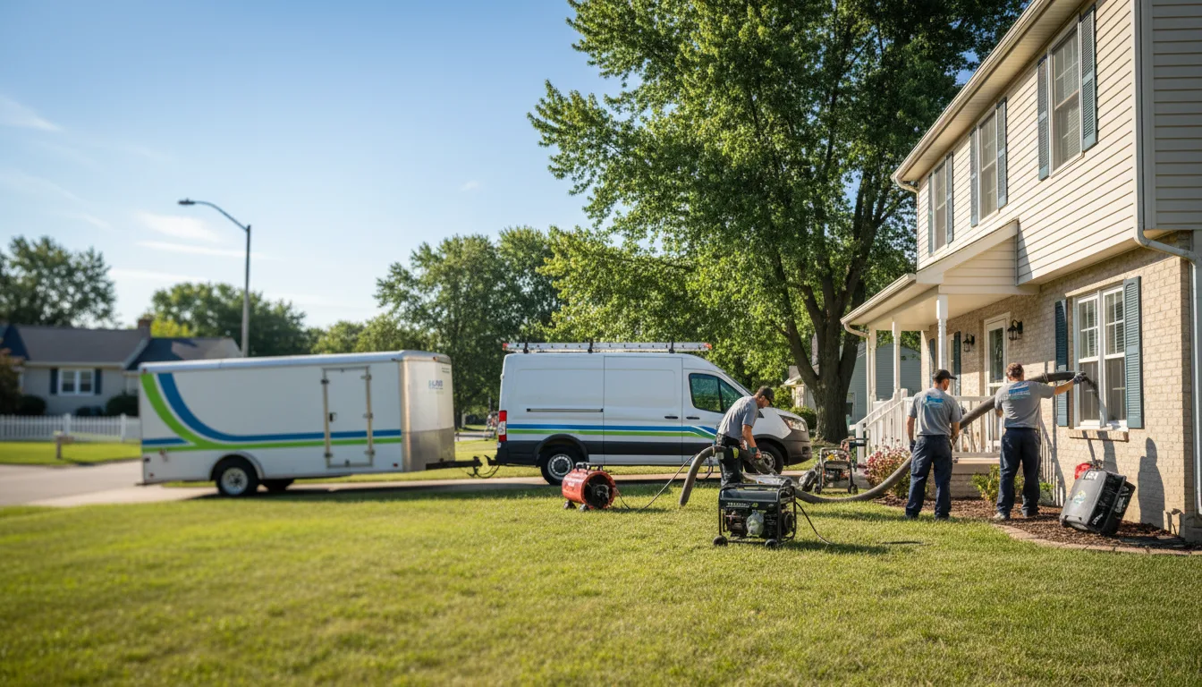 Flooded Basement Restoration And Cleanup With Repair in North Kingsville, OH near me